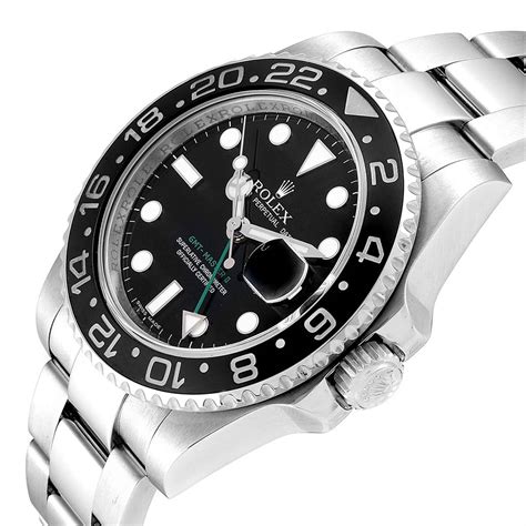 rolex gmt master ii 40mm green hand mens watch 116710|rolex 116710ln gmt master ii.